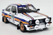 Sunstar 1/18 Ford Escort RS1800 MK2 Lombard RAC Rally 1980 T Makinen Diecast Car