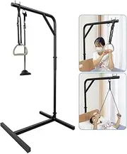 Trapeze Bar for Bed Mobility Cane Assist Handle Medical Trapeze Bars Bedside Pull Up Ladder Adjustable Bed Lift Assist Overhead Trapeze Standing Aids Transfer Pole Safety Hospital Bed Support Rail