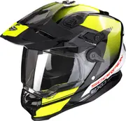 Scorpion ADF-9000 Air Trail, adventure helmet , color: Black/Neon-Yellow , size: S