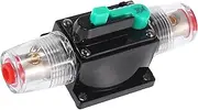 INFINAUTO DC 12V/ 24V/ 32V 30Amp Car Reset Circuit Breaker Audio Fuse Holder Stylish Design