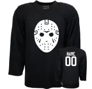 Customized Jason Goalie Mask Ice Hockey Jersey with Name and Number on the back