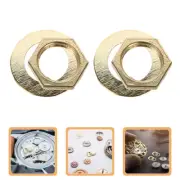 11 Sets Clock Repair Gasket Nut Washer Quartz Mechanism Clock Replacement Parts