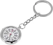 [ANDRESLAD] Pocket Watch Chain Pins Quartz Watch Ring Nurses Women Light Watches Fob Watch Vintage Round Watch Key Fob Blinders Peaky Fidget Woman Vintage Watch Smartwatch Nursing Silver Alloy
