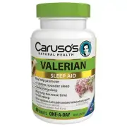 Caruso's Valerian 60 Tablets Sleep Aid Fall Asleep Faster Sleeplessness Carusos