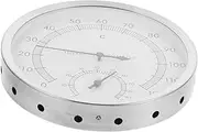 Happyyami Sauna Room Thermometer Hygrometer 2-in-1 Sauna Hygrothermograph Accurate Temperature Humidity Meter