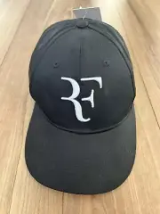 NWT : Roger Federer Uniqlo RF Cap Black