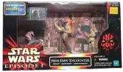 Star Wars Episode 1 Mos Espa Encounter NIB 3.75" Figure Commtech Sebulba Binks