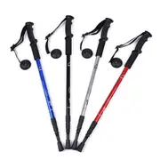 Hiking Trekking Poles Walking Stick Anti Shock Adjustable Camping Cane - 2x