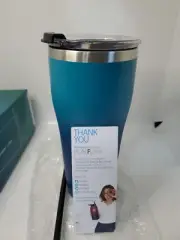 Iron Flask Wide Mouth Water Bottle With Straw Lid Dark Night 32 oz.