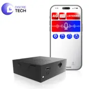 Spy Listening Device 4G Hidden Voice Activated Recorder, Remote Live Monitoring