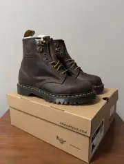 Thisisneverthat x Dr.Martens 1460 Boots – Chestnut Brown (Size 270 KR / Men’s 9)