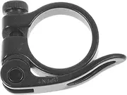 Totority Folding Bike Seatpost Clamp Quick Release Aluminum Alloy Clip for Road Bicycles Durable Easy Installation Secure Locking Mechanism for Aluminum Frames