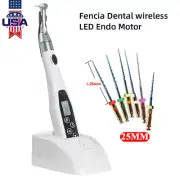 Dental Cordless Mini Endo Motor 16:1 Contra Angle Handpiece/ Rotary Niti Files