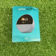 Amazon Echo Spot alarm clock w/ vibrant sound 2024 New Sealed BLUE Box Damage