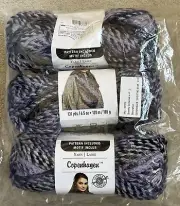 3 Skeins NIB Copenhagen Loops & Threads Yarn Superbulky 6 Shooting Star