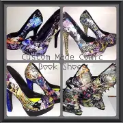 Custom Made Comic Book Shoes