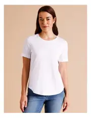 [Regatta] Organic Cotton Wardrobe Staple Tee In White