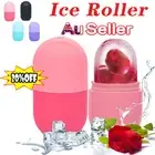 Silicone Massager Ice Cube Mold Facial Ice Contour Roller Face Skin Care〝Lifting