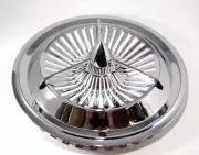 (Set of 4) 15" Polara Chrome Bullet Spinner Jet Hubcaps Wheel Covers