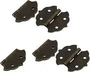Aexit Jewelry (Tool holder) Gift Box Case Vintage Style pipe tube Hinges Bronze Tone 28mm (96ry653qf344) Length 5PCS