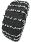 Snow Chains P255/55R17, P255/55 17 2-Link Tire Chains, priced per pair.
