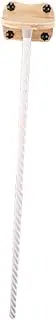 Generic Climbing Rope for Cats, 156 Cm, Wall-Mounted, Space-Saving, Jumping Platform with Suction Cup, Cat Tree with Rope for Exercises and Play Wall