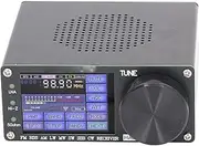 Brilluxa Full Band Radio Receiver ATS25AMP 2.4 Inch Touch Screen 1KHZ to 30000KHZ FM LW MW SW SSB DSP Receiver, Portable AM FM Shortwave Receiver