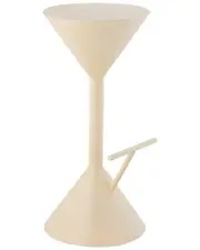 JONATHAN Y Chronos 29.75in Modern Industrial Hourglass Backless Bar Stool with Foot Rest