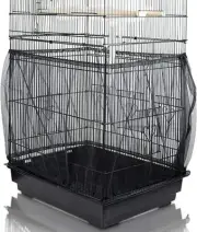 Bird Cage Cover Universal Birdcage Cover Dustproof Mesh Tidy Bird Cage Seed