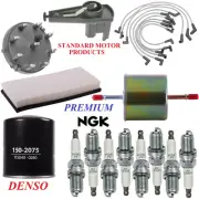 Tune Up Kit Filters Cap Wire Spark Plugs For FORD F-150 V8 5.8L 1994-1996 (for: Ford)