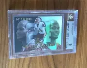 1999 Flair Showcase~CHAMP BAILEY #162 RC~Rookie Card SP 1415/1999~BGS 9
