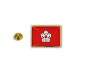 pins pin's flag national badge metal lapel hat button vest leicester
