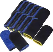 KICHOUSE Finger Guard Protectors for Gaming 30 Pairs Touch Screen Gloves Finger Covers