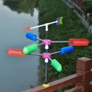 Almost Non-Stop Rotation Wind Spinners Weathervanes 39" Diameter Large Wind S...