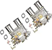 2PCS X 45 DCOE Compatible for Weber Carburetor Carb Assy For 152G Twin Choke 19600.060 19600.017 4 Cyl 6 Cyl V8 Engine Dellorto Solex 45DCOE