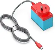 Haweswar Charger for Nintendo Switch, 39W AC Power Supply Adapter Fast Charging with 1.8M USB C Cord, Compatible with Switch Lite, OLED, Steam Deck - Support TV Mode