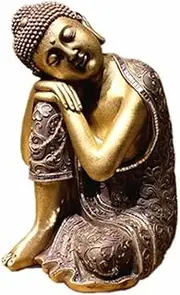 ZEELYDE Buddha Statue,Antique Buddha Statue Ornaments Buddha Statues, Garden Indoor and Outdoor Home Meditation Buddha Statue Ornaments, Zen Ornaments