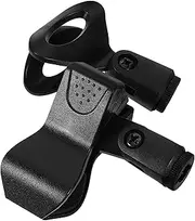 Abaodam 2Pcs Mic Holder Clips with Egg Clip Durable Mic Stand Clamp for Secure Microphone Support Easy Installation for Various Recording Equipment