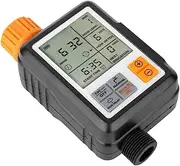 EZONEDEAL Digital Irrigation Timer - Sprinkler Timer, Garden Water Timer, Lawn Hose, Water Timer - 3 Inch Large Screen, Garden Sprinkler IP65 Waterproof, Rain Delay, Child Lock Mode, Auto & Manual