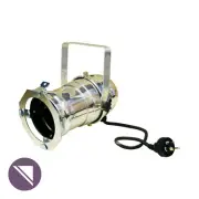 Silver Par 30 Can with E27 ES Lamp Base - No Lamp
