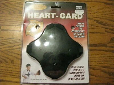 Markwort Heart-Gard Chest Protection Guard w/adj Straps, Youth up to 120 lbs
