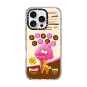 iPhone 16 Pro Clear Case MagSafe Compatible PINGO CONE BY ZIZONE