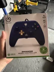 PowerA Microsoft Xbox One Series Enhanced WIRED Controller Midnight Blue NEW!