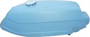 AEspares Steel Primer Coated Fuel Tank Compatible With Puch Magnum II ZA50 Moped 1980 Model
