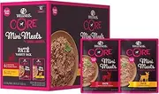 Wellness CORE Natural Grain Free Small Breed Mini Meals Pate Variety Pack, 3-Ounce (Pack of 12)