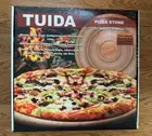 TUIDA 13" Universal Round Pizza Stone 100% Natural Clay BRAND NEW In Box