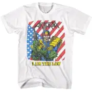 Anthrax I Am The Law Men's T Shirt