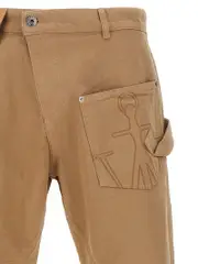 [J.W. Anderson] J. W. Anderson-Twisted Workwear' Pantaloni Beige-Uomo 30