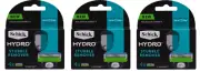 Schick Hydro Stubble Remover Refill Razor Blade, 12 Cartridges (Fits Hydro5)
