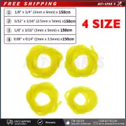 4 Size Fuel Line Hose Petrol Tubing Chainsaw Common for Poulan Weedeater 2 Cycle